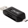 Leitor de cartões OTG duplo InLine para SD e microSD 66779