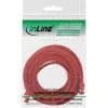 Cabo de rede S/FTP PiMF Cat.6 250MHz cobre isento de halogéneos vermelho 15 m InLine