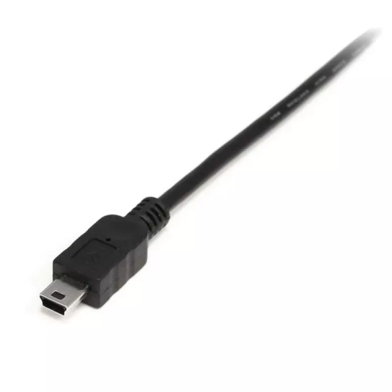 Cabo Mini-USB 2.0 StarTech.com 0,5 m – A para Mini-B – M/M, 0,5 m, USB A, Mini-USB B, USB 2.0, macho/macho, preto