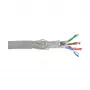 Cabo de instalação sólido InLine SF/UTP Cat.5e AWG24 CCA PVC 100 m