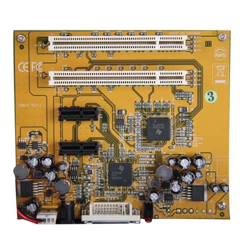 Sistema de caixa de expansão StarTech.com PCI Express para 2 PCI e 2 PCIe – comprimento total