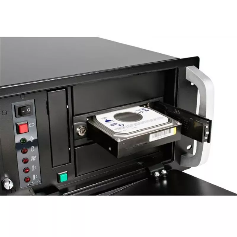 Baía móvel hot swap sem bandeja StarTech.com 5,25 polegadas para disco rígido de 3,5 polegadas