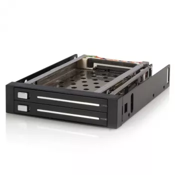 Backplane de baía móvel SATA hot swap sem bandeja StarTech.com para 2 unidades de 2,5 polegadas