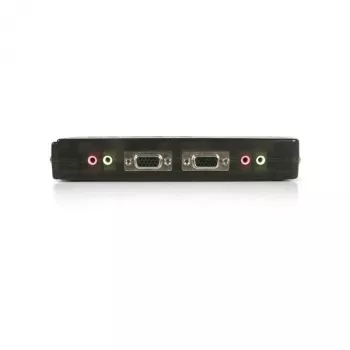 Kit de switch KVM USB de 4 portas preto StarTech.com com cabos e áudio