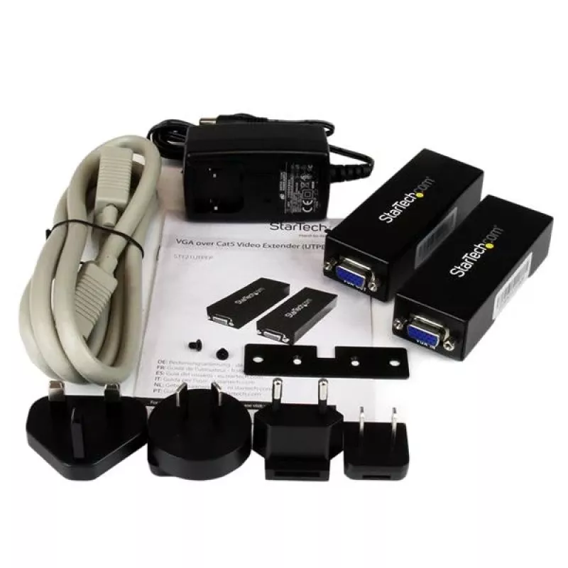 Kit extensor de monitor VGA para Cat5 StarTech.com (250 ft/80 m) - extensor VGA-Cat5