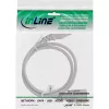 Extensão de cabo de alimentação InLine, C13 / C14, cinzento, 0,75 m