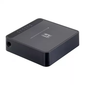 Switch de rede LevelOne FEU-0512 Fast Ethernet 10/100 preto