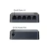 Switch de rede LevelOne FEU-0512 Fast Ethernet 10/100 preto