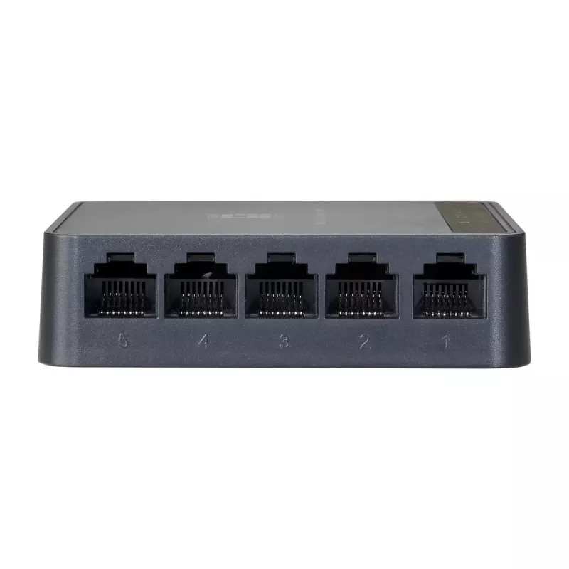 Switch de rede LevelOne FEU-0512 Fast Ethernet 10/100 preto