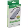 Multihub InLine USB 3.2 Gen.1, 2x USB-A, HDMI 4K/30Hz, leitor de cartões, alumínio, cinzento
