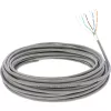Cabo telefónico InLine 8 fios sólido instalação 4x2x06mm blindado 25m