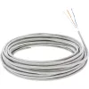 Cabo telefónico InLine 4 condutores maciço instalação 2x2x06mm blindado 25m