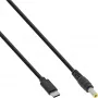 Cabo de carregamento InLine USB-C para portátil ASUS/Lenovo (redondo), 2 m