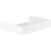 Prateleira modular InLine Slatwall Shelf large branca aço 318 mm 250 mm 68 mm