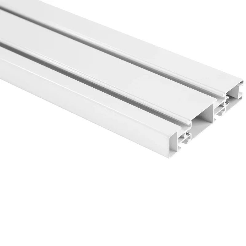 Painel Slatwall de alumínio InLine para montagem na parede, branco, 1,2 m
