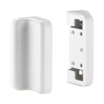 Suporte de montagem Slatwall InLine para painel de suporte de parede, branco, 2 unid., par