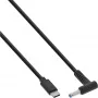 Cabo de carregamento InLine USB-C para portátil HP (redondo/pequeno), 2 m