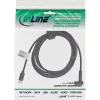 Cabo de carregamento InLine USB-C para portátil HP (redondo/pequeno), 2 m