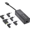 Fonte de alimentação InLine portátil 26679 USB-C conjunto de carregamento 7 em 1