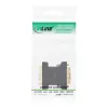 Adaptador DVI-A InLine DVI 12+5 macho para VGA 15HD fêmea dourado