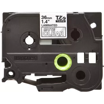 Fita de etiquetagem Brother TZE-M65 transparente