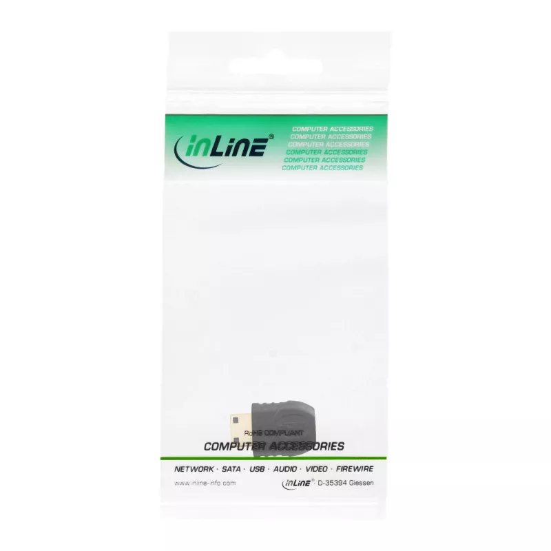 Adaptador HDMI Type-C macho / Type-D fêmea InLine 17690I