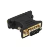 Adaptador DVI-A InLine DVI 24+5 fêmea / HD15 macho com banho de ouro