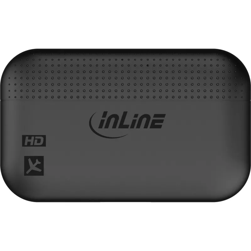 Transmissor de áudio Bluetooth InLine Airplane, BT 5.0, aptX HD/LL
