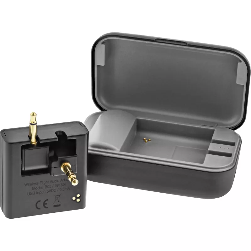 Transmissor de áudio Bluetooth InLine Airplane, BT 5.0, aptX HD/LL