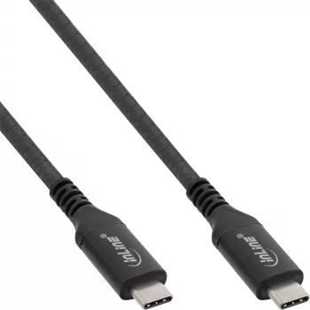 Cabo USB4 InLine 35906A 0,5 m USB-C macho/macho 8K60Hz preto