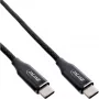 Cabo USB-C magnético InLine, USB-C macho/macho, 100W, preto, 2m