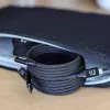 Cabo USB-C magnético InLine, USB-C macho/macho, 100W, preto, 2m