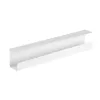 Sistema de gestão de cabos para secretária InLine 23190W — aço, branco, 114×600×76 mm