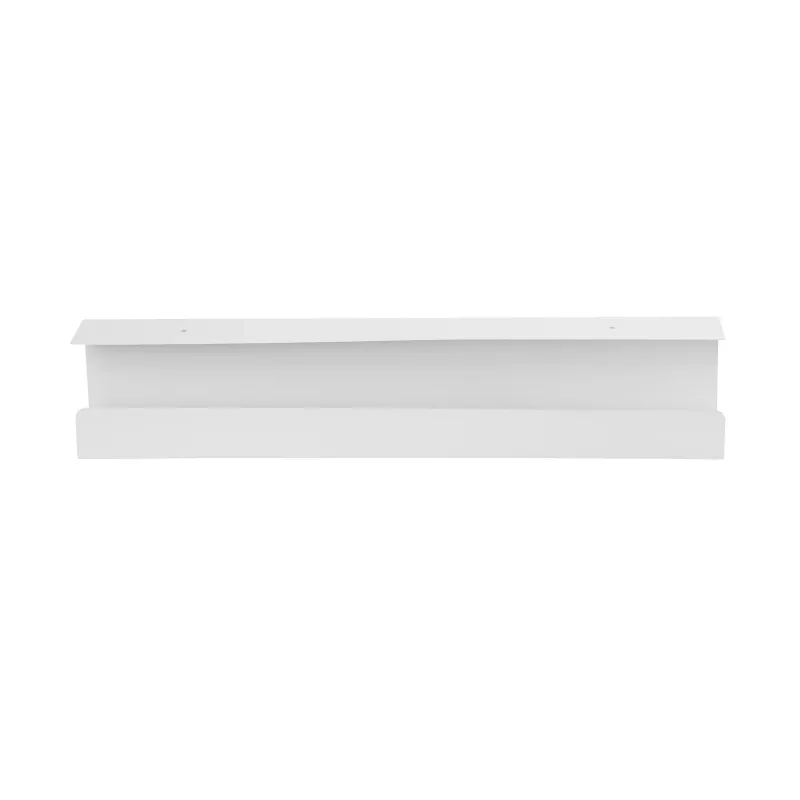 Sistema de gestão de cabos para secretária InLine 23190W — aço, branco, 114×600×76 mm