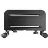 Carrinho para PC InLine, carrinho para caixa de computador, máx. 10 kg, preto