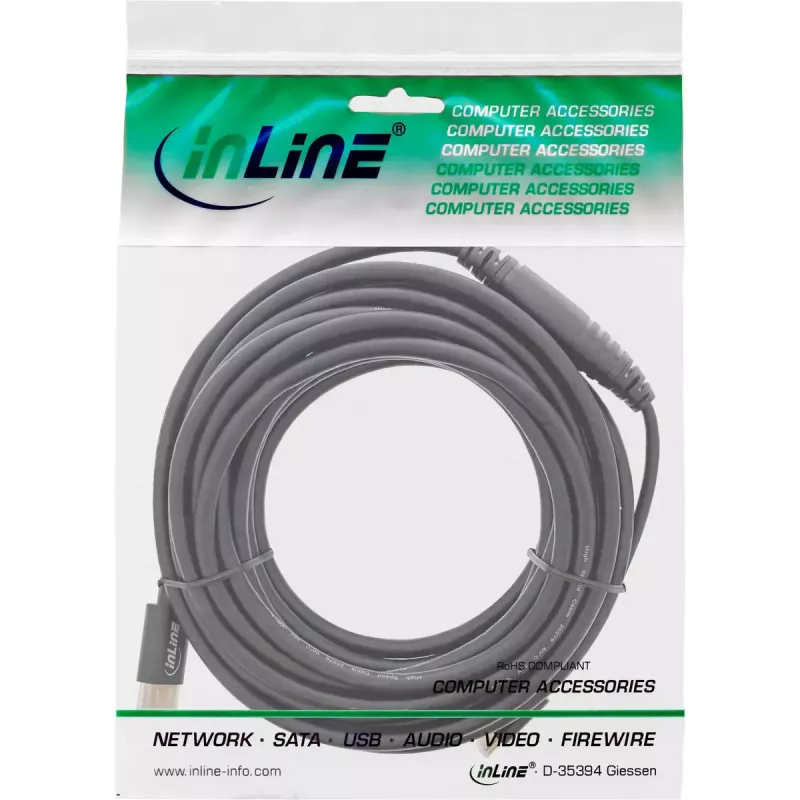 Cabo de ecrã USB USB-C macho para HDMI macho 2m InLine 64112