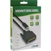 Cabo de ecrã USB InLine, USB-C macho / DVI macho (DP Alt Mode), preto, 1 m