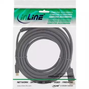Cabo de ecrã USB InLine, ficha USB-C macho para ficha DisplayPort macho, 2 m