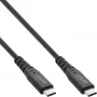 Cabo USB4 InLine ficha USB-C macho para ficha USB-C macho, USB4 Gen 3x2, 40 Gbit/s, PD 240W, 8K@60Hz, TPE, 2 m