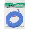 InLine cabo de rede plano ultraslim U/UTP Cat.6 compatível com Gigabit azul 1,5 m