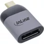 Adaptador de ecrã USB InLine 64106D ficha USB-C macho para conector fêmea DisplayPort 8K60Hz