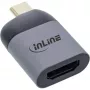 Conversor de ecrã USB InLine, ficha USB-C macho para conector fêmea HDMI, 4K60Hz
