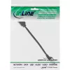 InLine extensão de cabo de rede, proteção RJ45, S/FTP (PiMf), Cat.6A, 0,2 m