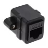 InLine Acoplador de cabo de rede UTP 2x RJ45 fêmea para instalação