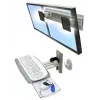 Suporte de parede Ergotron Neo-Flex para dois monitores 61 cm (24 polegadas) prateado