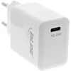 Carregador USB PD InLine USB-C único, Power Delivery, 20W, branco
