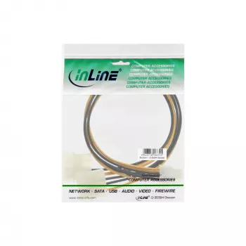 Cabo adaptador de alimentação InLine 2x 5,25 polegadas / 6 pinos PCI-E MF17784