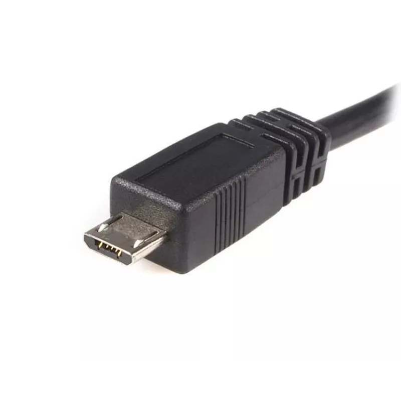 Cabo Micro-USB StarTech.com 3 m M/M - USB A para Micro B, 3 m, USB A, Micro-USB B, USB 2.0, conector macho/conector macho, preto