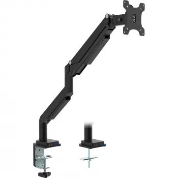 Suporte de mesa InLine com elevação e USB/áudio até máx. 82 cm 32 polegadas 9 kg
