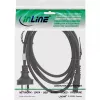 Cabo de alimentação InLine Austrália, para portátil, preto, 2 m